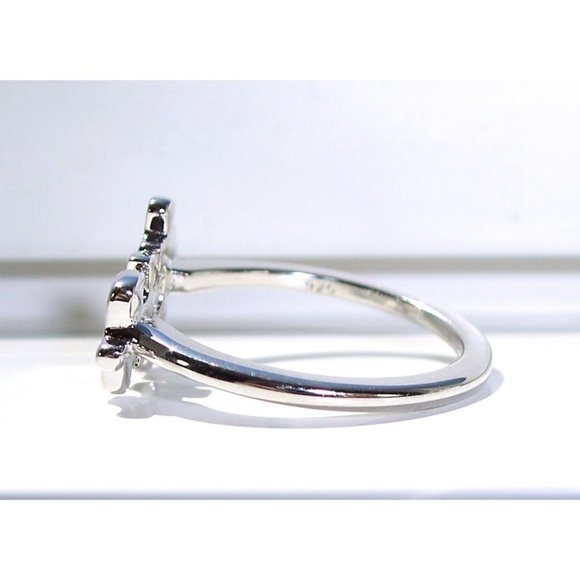 925 STERLING SILVER Jigsaw Puzzle Pieces Ring - Picture 7 of 13